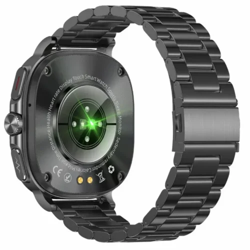 Smartwatch Kardiowatch Zegarek Kardiologiczny z Funkcją Rozmów EKG Saturacja Pasek Pomiar Tetna Glukozy Ciśnienia