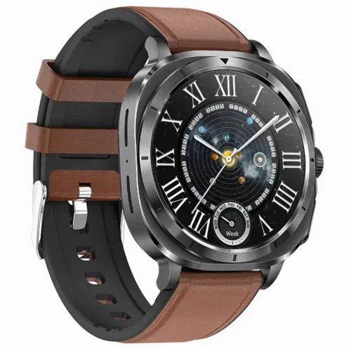 Smartwatch Kardiowatch Zegarek Kardiologiczny z Funkcją Rozmów EKG Saturacja Glukozy Ciśnienia Puls AMOLED wyswietlacz