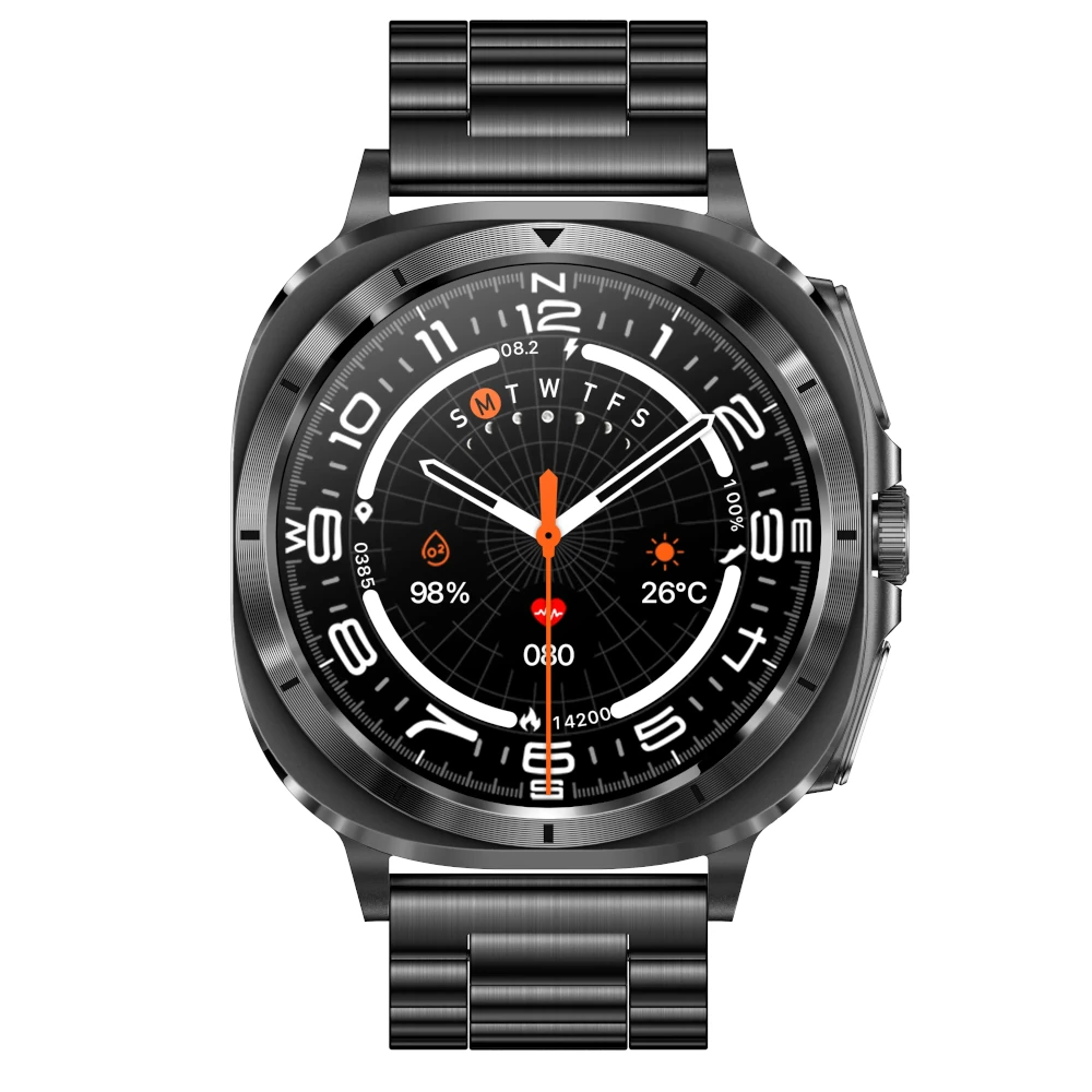 Smartwatch Kardiowatch Zegarek Kardiologiczny z Funkcją Rozmów EKG