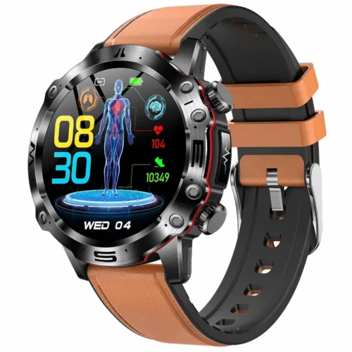 Smukła obudowa inteligentnego zegarka Exon Viva Pro harmonizuje z każdym rodzajem ubioru, podkreślając Twój indywidualizm.