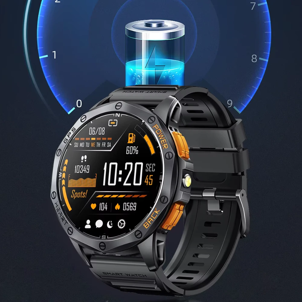 Smartwatch Exon Wear Pro - solidna bateria i oszczędność energii