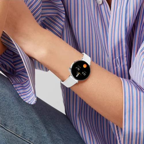 Pomiar temperatury ciała na smartwatchu Exon Flow EKG