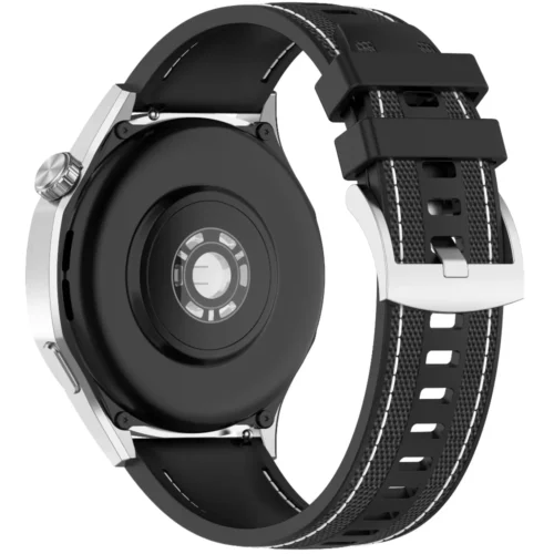 Pasek-Meski-Damski-Do-Smartwatchy-Kardiowatchy-Zegarkow-Czarny-Exon