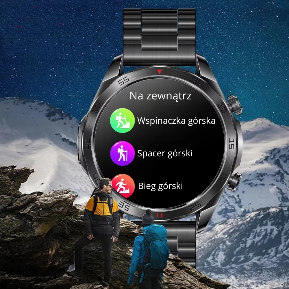 Zegarek EKG Exon Effective Tryby sportowe Funkcje Sportowe