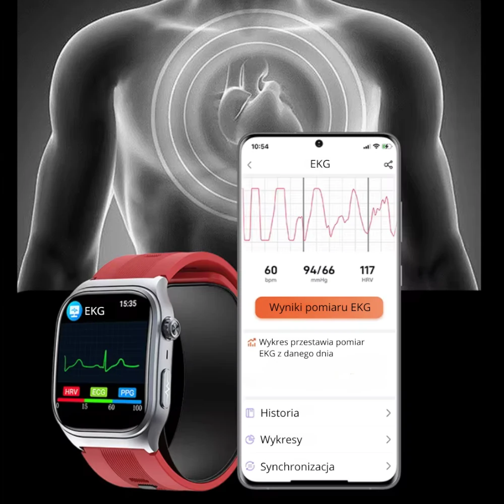 Exon Biotrack to zaawansowany kardiowatch z funkcją EKG