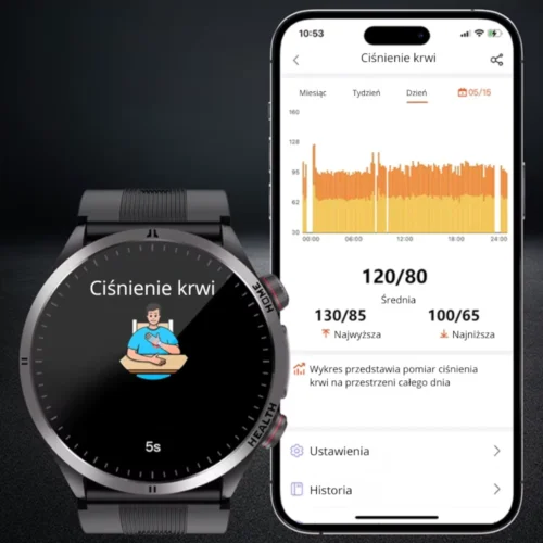 Kardiowatch ciągłe monitoruje tętno