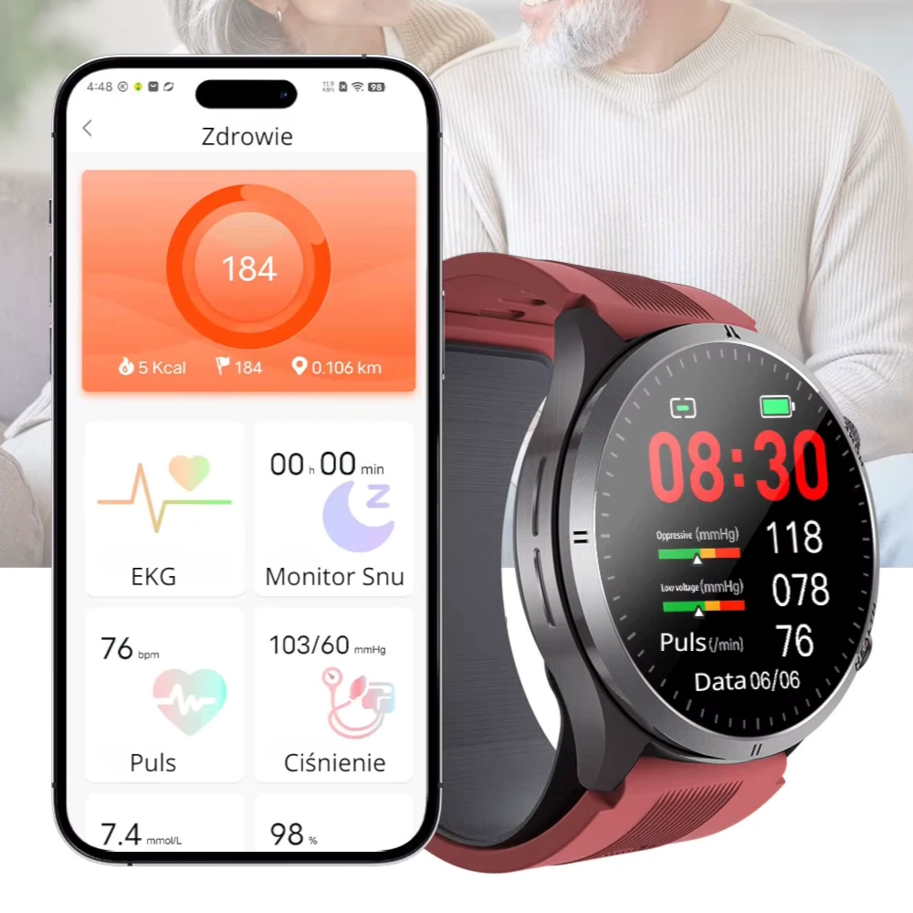 Kardiowatch EKG na nadgarstku