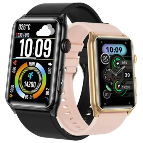 Ikony aplikacji zdrowotnych na ekranie kardiowatcha