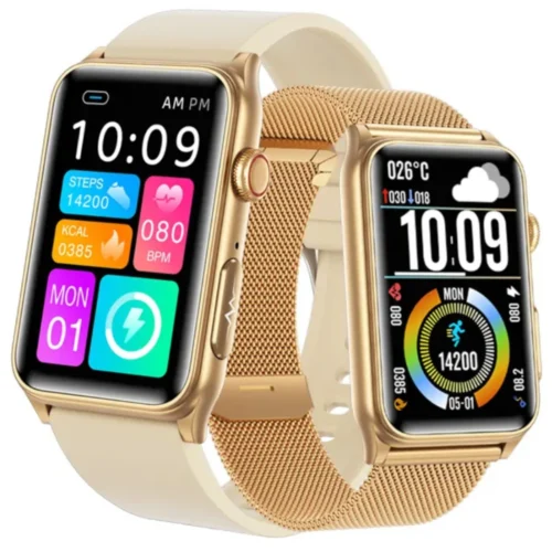 Dotykowy ekran smartwatcha – wybór funkcji