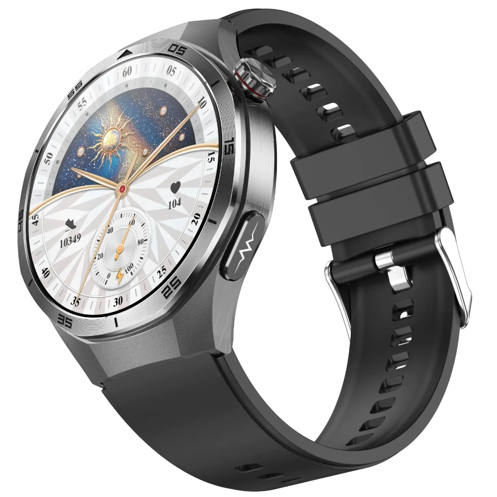 Minimalistyczne zdjęcie Exon Strix na białym tle