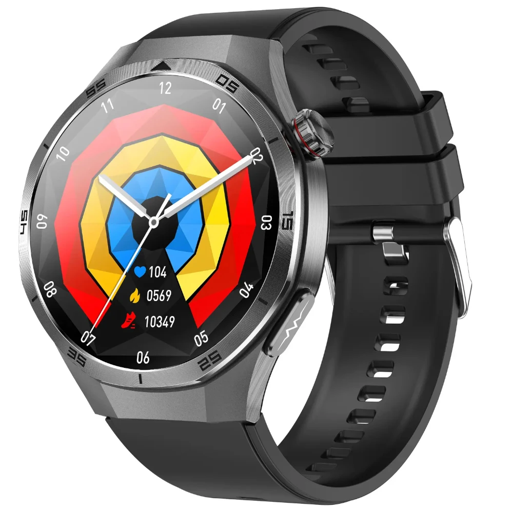 Elegancka prezentacja Kardiowatch Exon Strix na czarnym pasku