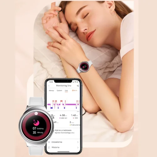 Monitor snu w smartwatchu Kardiowatch Aria