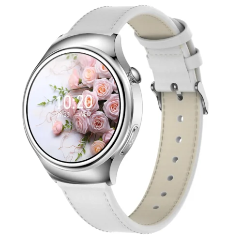 Smartwatch Kardiowatch Aria w zestawie z skórzanym paskiem