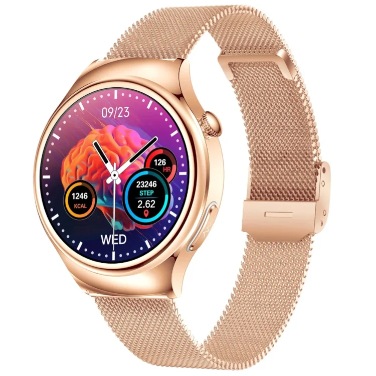 Elegancki Kobiecy zegarek inteligentny z pomiarem ciśnienia Exon Aria