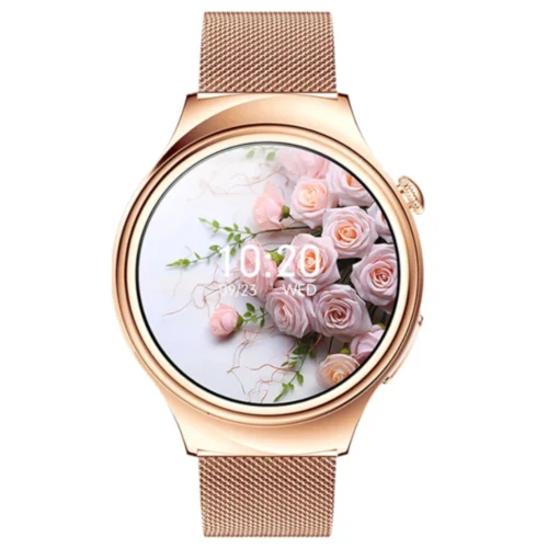 Stylowy smartwatch Kardiowatch Aria dla kobiet ceniących zdrowie i elegancję