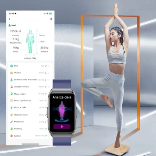 Smartwatch Kardiowatch EKG Exon Volt z funkcją analizy ciała