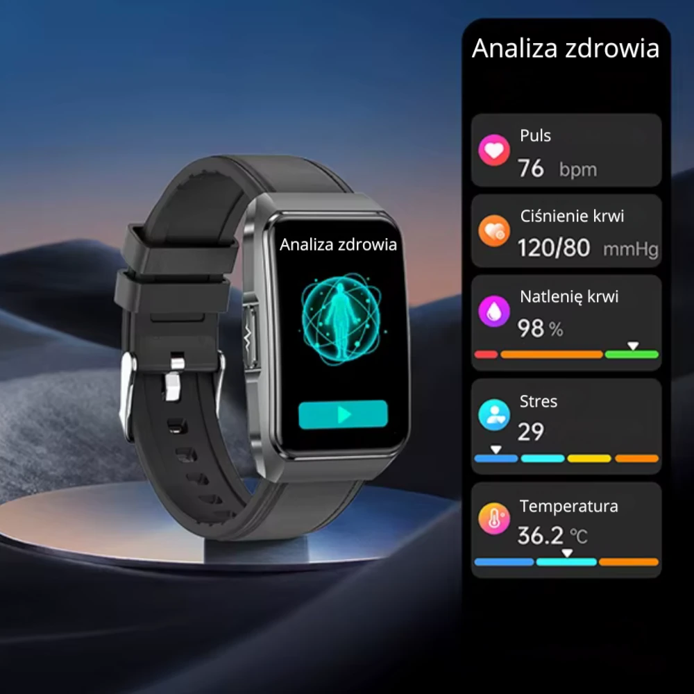 Exon Volt – smartwatch z analizą zdrowia
