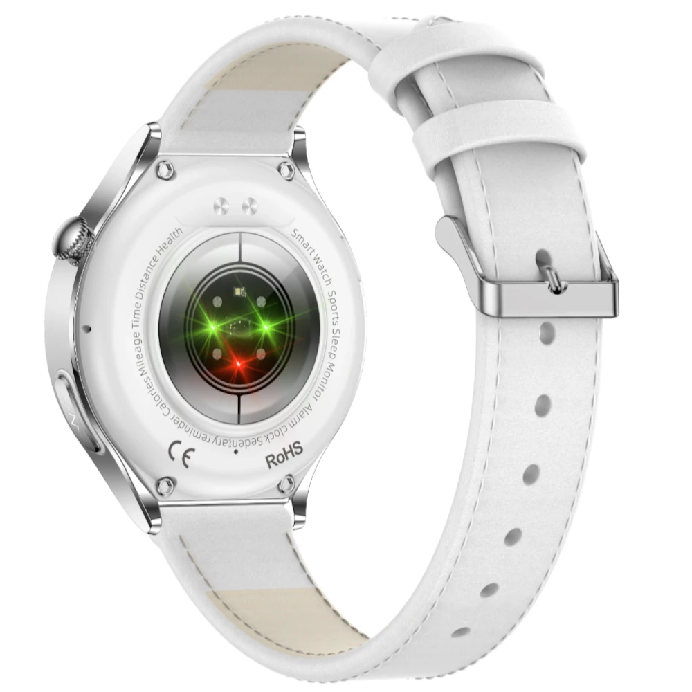 Smartwatch Aria i jego widok tylnej koperty