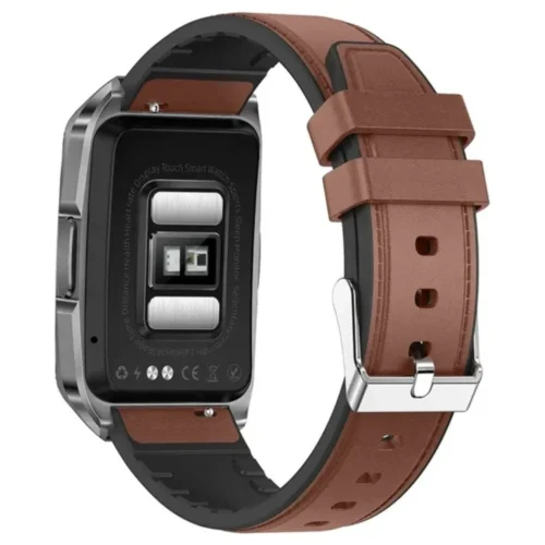 Kardiowatch Volt – widok opaski w kolorze brązowym