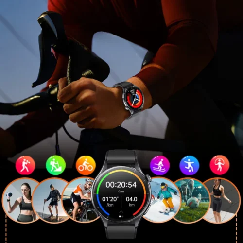 Zegarek Exon Guard z pomiarem aktywności fizycznej i snu