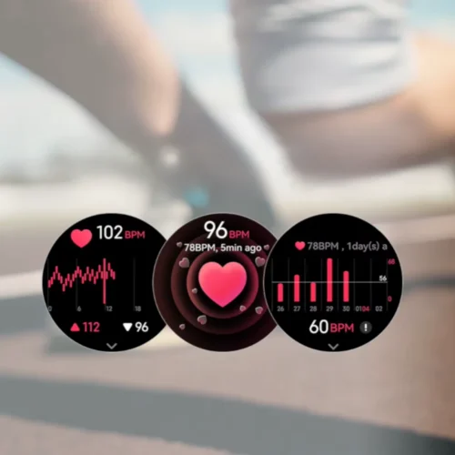 Exon Atria – damski smartwatch z funkcją pomiaru pulsu i datą na ekranie