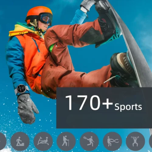 Smartwatch sportowy dla kobiet z dużą opcją wyborów trybów sportowych