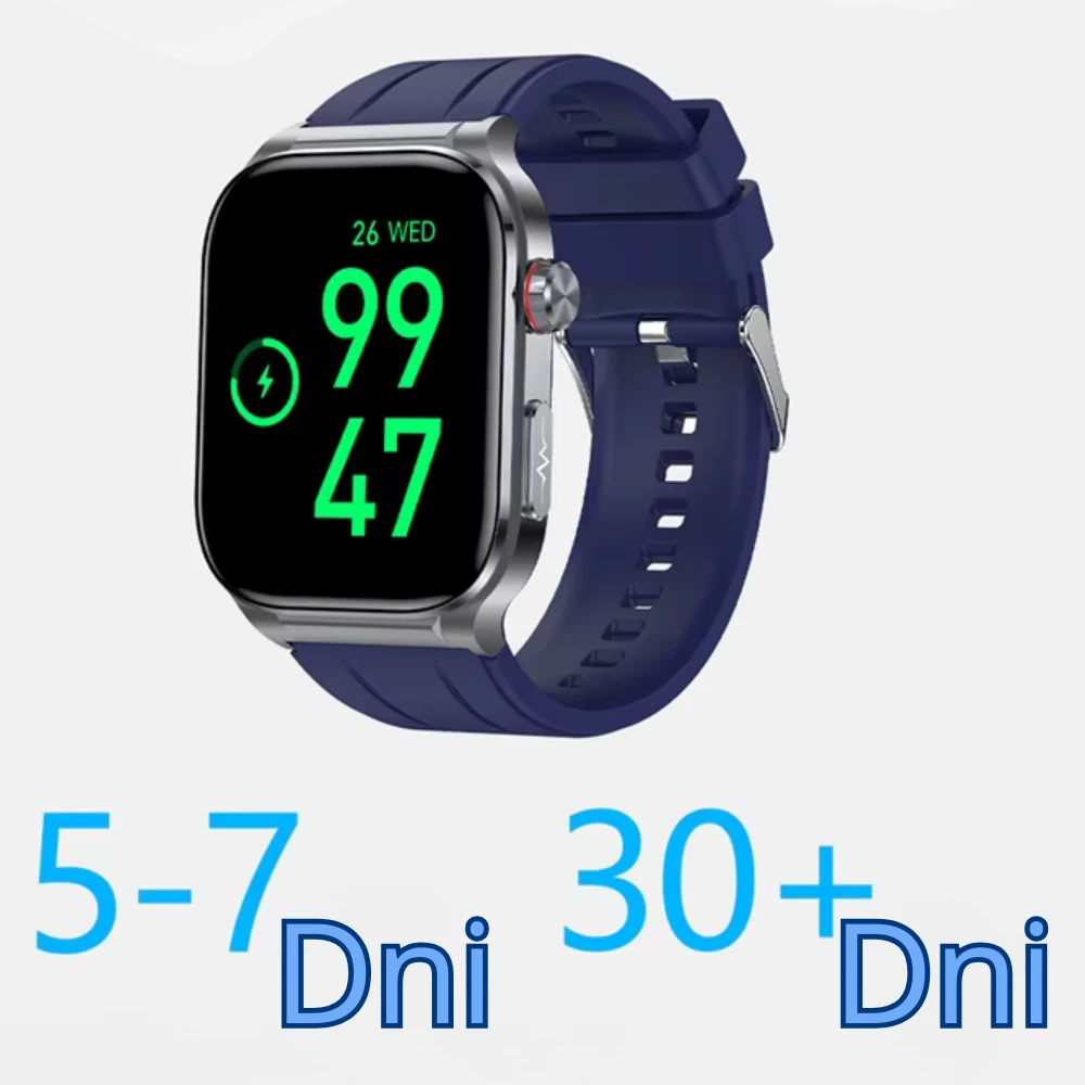 Duza pojemna bateria w Kardiowatch EKG Exon Pulsemed