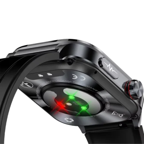 Pomiar HRV i natlenienia krwi w zegarku Kardiowatch.