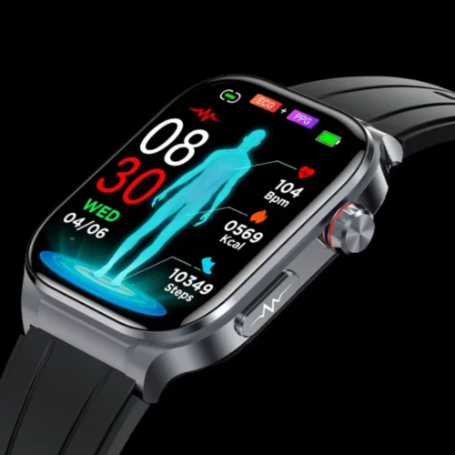 Nowoczesny design smartwatcha Exon Pulsemed.