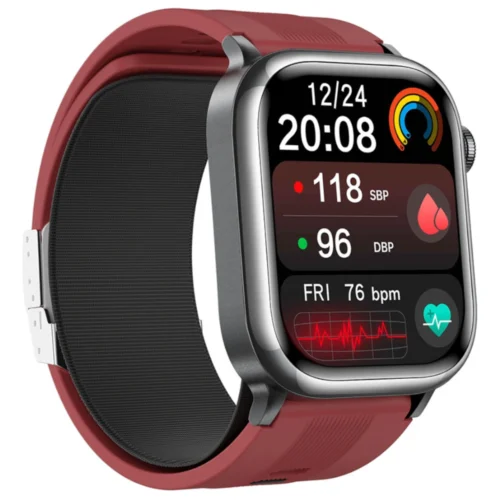 Smartwatch Exon Heartium z elegancką kopertą i paskiem