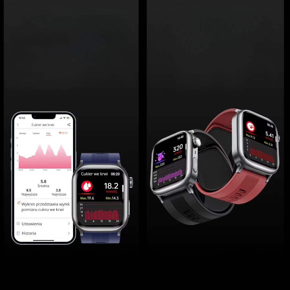 Kardiowatch Heartium z funkcją sportową i zdrowotną