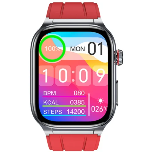 Smartwatch do analizy parametrów fizjologicznych.