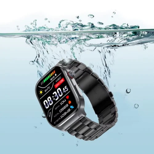 Smartwatch do codziennego użytku i pomiarów zdrowotnych.