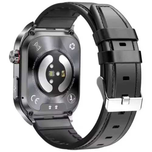 Zdrowotny smartwatch do kontroli ciśnienia i stresu.