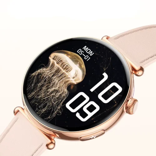 Zegarek damski Exon Lumina różowe złoto elegancki design