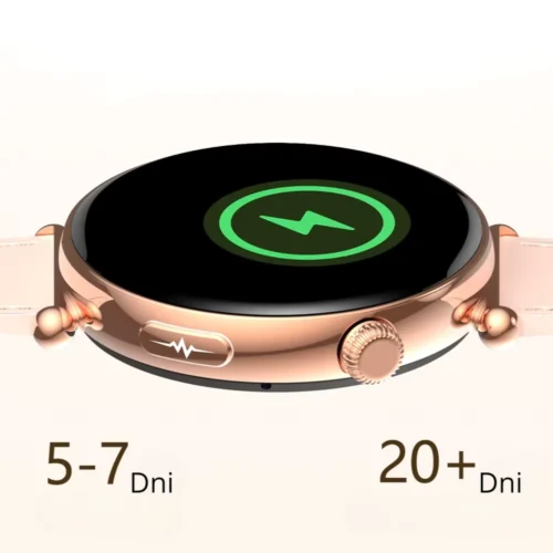 Smartwatch Exon Lumina dla kobiet z pulsometrem i krokomierzem