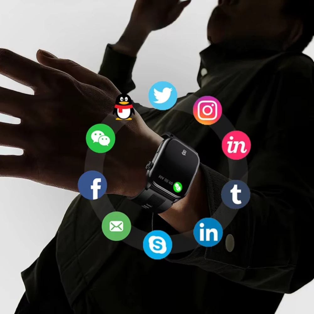 Zegarek Kardiowatch Prime z funkcją powiadomień ze smartfona