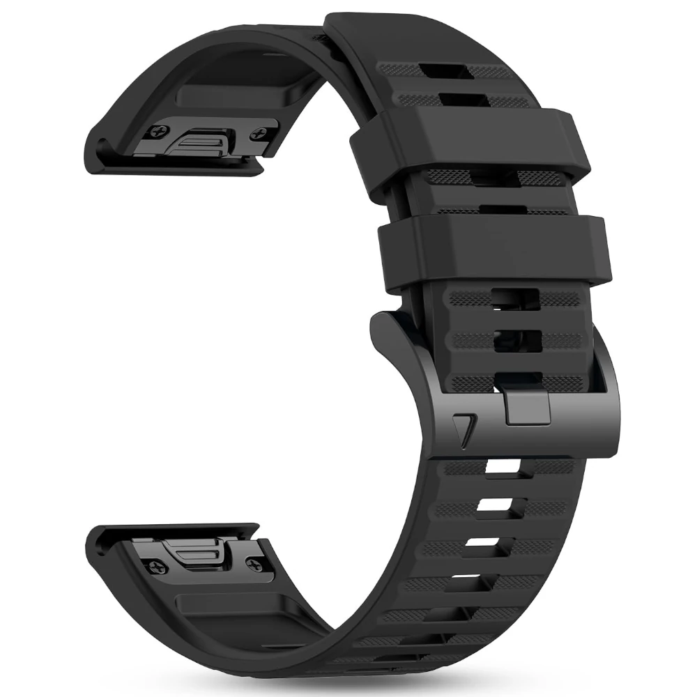 Pasek wymienny 26mm do kardiowatcha w kolorze czarnym