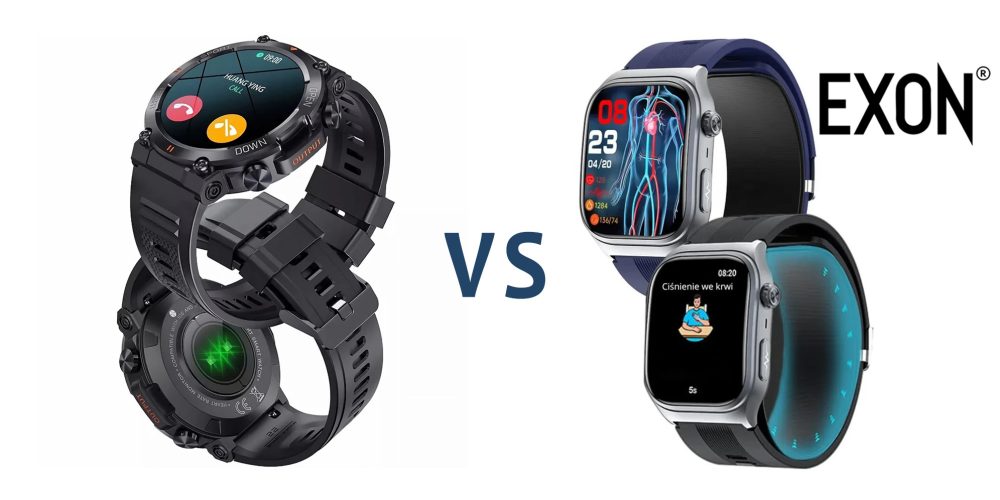 Kardiowatch vs smartwatch – różnice i zalety